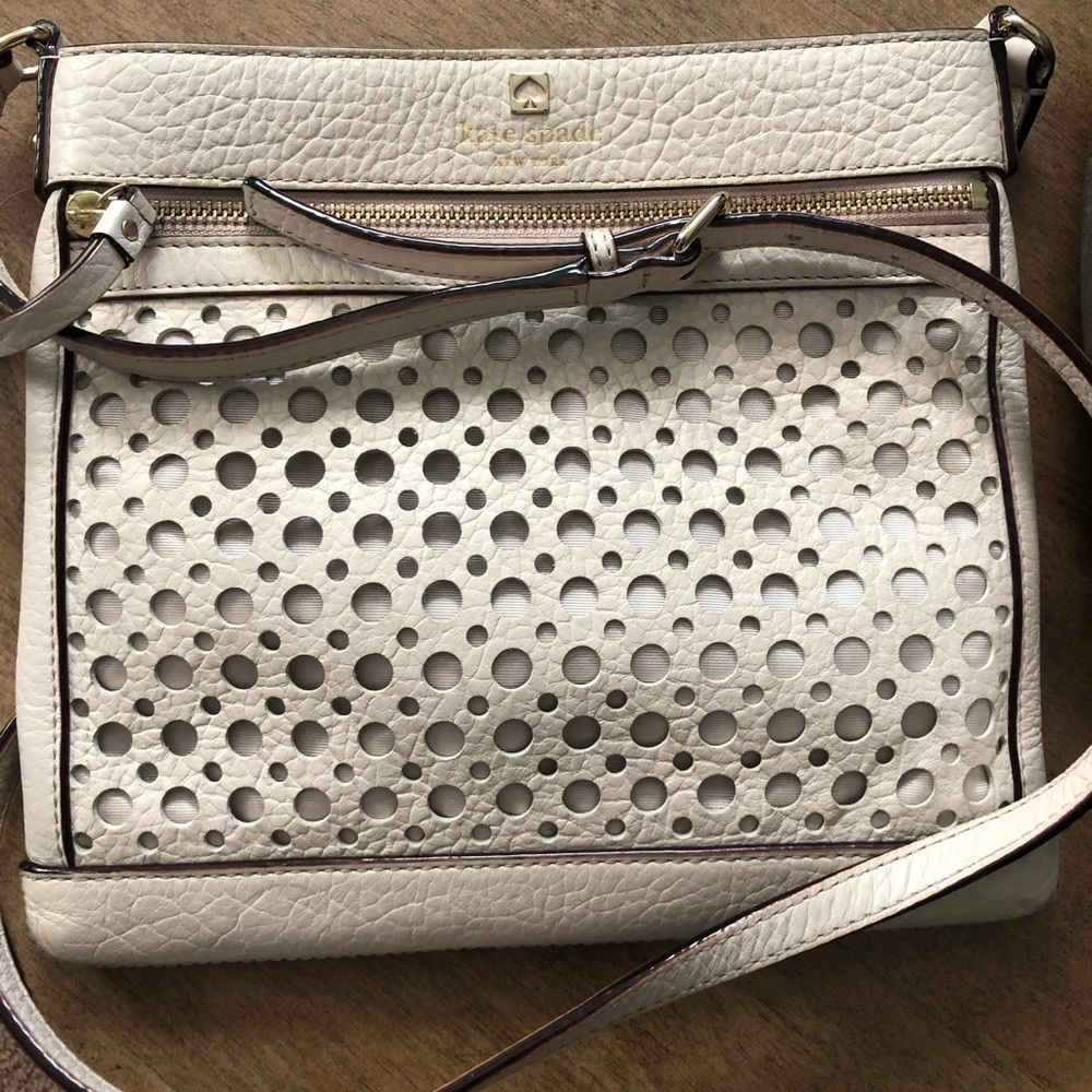White Kate Spade Handbag